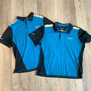 Two XL Amazon Employee Shirts